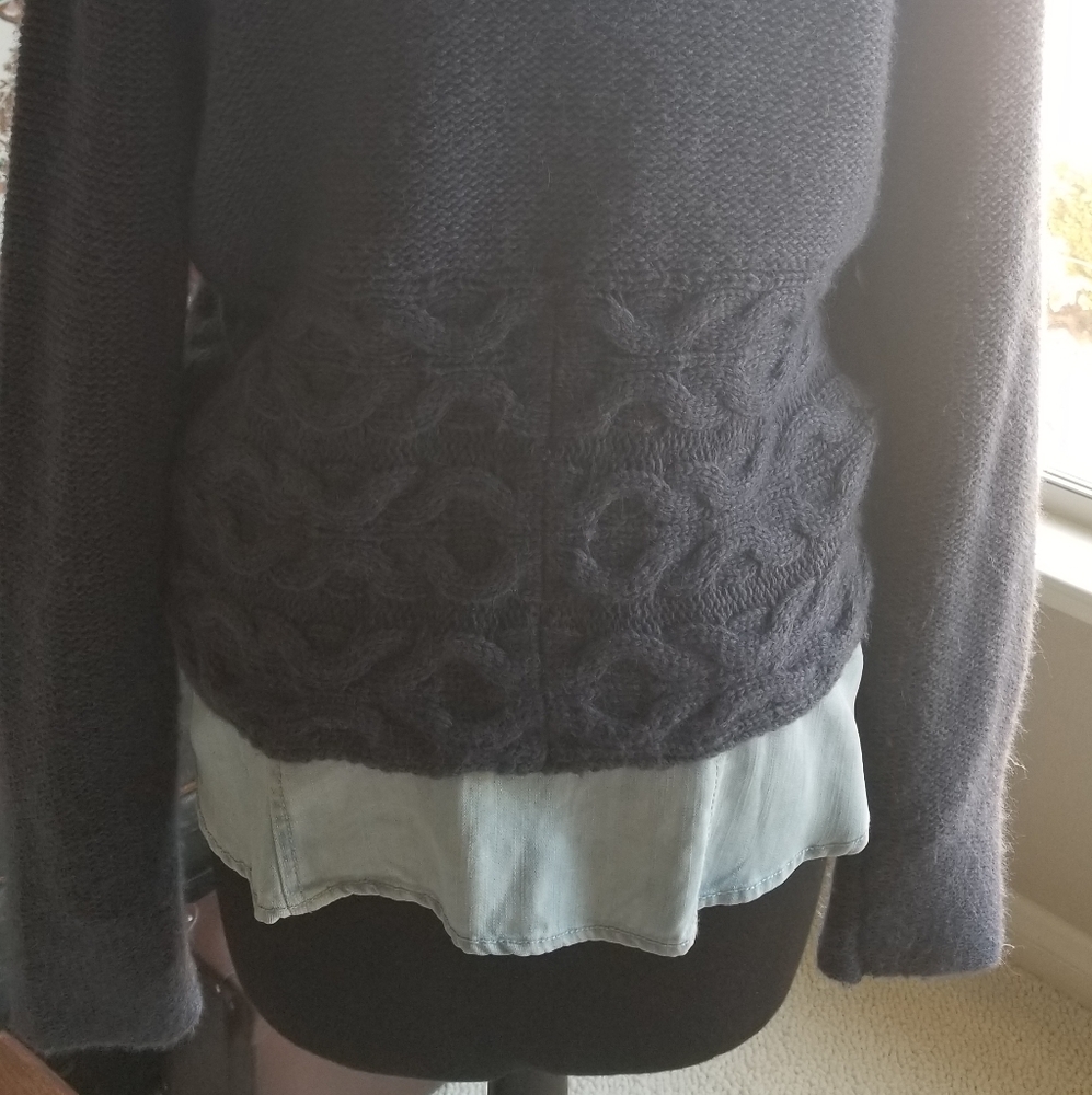 Sweater Jacket Wool & Angora - Picture 3 of 8